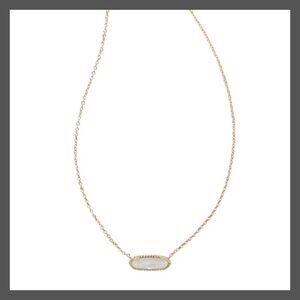 Kendra Scott -  Eva 14K Gold Over Brass Pendant Neckl Gold